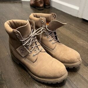 Timberland Men's Tan Leather Boots